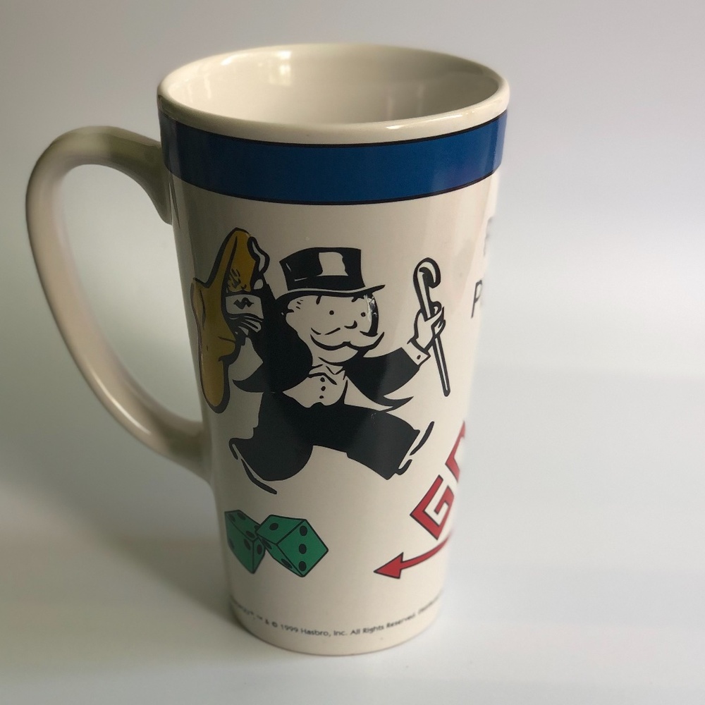 Vintage Monopoly Tall Coffee Mug